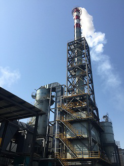 山东海韵能源科技公司烟气脱硫项目电动插板门